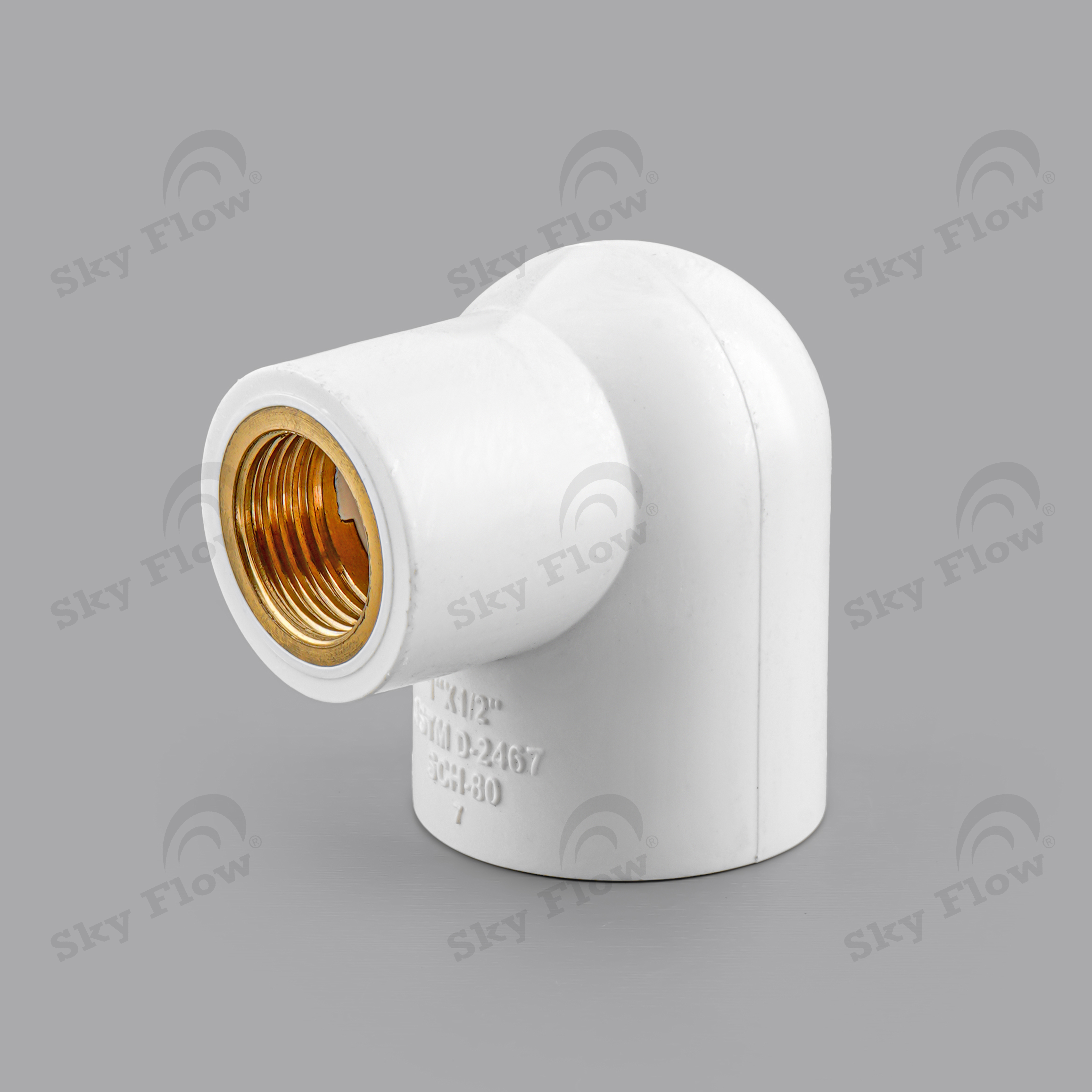uPVC Brass Reducer Elbow